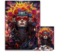 Puzzle da 1000 pezzi della Dea dei Fiori per adulti ideale per gli innamorati perfetto regalo di Natale Capodanno e San Valentino 1000 pezzi (38x26 cm)