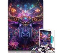 Puzzle da 1000 pezzi della Dea del Toro per adolescenti, per giochi educativi, giocattoli, decorazioni per la casa e regali unici, 50x75cm