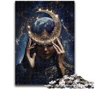 Puzzle da 1000 pezzi della Dea della Luna per adolescenti, regali, giocattoli educativi per l'apprendimento, giochi per famiglie, adatti per la decorazione del desktop, 50x75cm