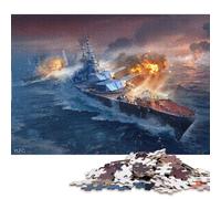 Puzzle da 1000 pezzi della Piazza del Cremlino per adulti e puzzle in legno per bambini, regali di Natale 1000 pezzi (75x50 cm)