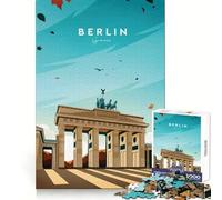 Puzzle da 1000 pezzi della Porta di Brandeburgo di Berlino per adolescenti, favorisce la concentrazione, aiuta a calmarsi e riduce le distrazioni Un regalo memorabile (50x75cm)