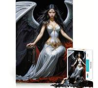 Puzzle da 1000 pezzi della Regina Lilith per adolescenti, gioco cognitivo, passatempo rilassante, bordo premium, lista dei desideri di Babbo Natale (38x26cm)