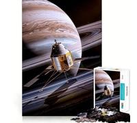 Puzzle da 1000 pezzi della sonda Saturno per adulti, gioco di puzzle, giocattolo per la casa, divertimento, taglio fine, regalo di Babbo Natale (38x26cm)