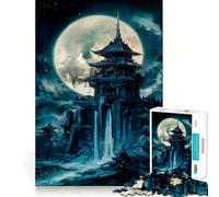 Puzzle da 1000 pezzi della Torre Nera per adulti, ideale come regalo, per rafforzare la memoria, creare un'atmosfera serena e creare un'atmosfera di qualità Articolo di Babbo Natale 50x75cm