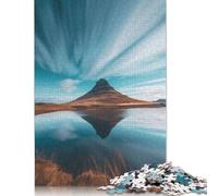 Puzzle da 1000 pezzi della vetta dello Snfellsnes, per adulti, di difficoltà elevata, gioco educativo, giocattolo, decorazione per la famiglia (75x50 cm)