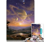 Puzzle da 1000 pezzi della Via Lattea, Universo e Galassia, idea regalo per adulti, antistress, sfida difficile, ideale come regalo per tutta la famiglia, 50x75cm