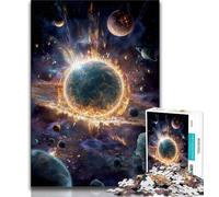 Puzzle da 1000 pezzi della Via Lattea, Universo e Galassia, per adulti, antistress, sfida difficile, ideale come regalo per tutta la famiglia, 75x50cm