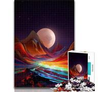 Puzzle da 1000 pezzi della Via Lattea, Universo e Galassia, puzzle per adolescenti da 1000 pezzi, giocattoli educativi, ideali come regalo per tutta la famiglia, 50x75cm