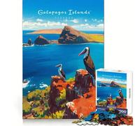 Puzzle da 1000 pezzi delle Isole Galapagos: esplora,completa,divertente,rompicapo,regalo,gioco tranquillo,regalo di Natale,arte (38x26cm)
