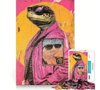Puzzle da 1000 pezzi delle Tartarughe Ninja per adulti, gioco di logica e intrattenimento rilassante, pezzo di alta qualità 38x26cm