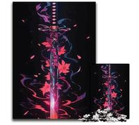 Puzzle da 1000 pezzi Demon Slayer per adulti e adolescenti gioco rompicapo fai da te per famiglie regalo 1000 pezzi (38x26 cm)