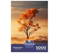 Puzzle Da 1000 Pezzi Desert Sunset Tree Puzzle Per Adulti Giocattoli Antistress Regali Per Donne Regali Unici Di Compleanno E Altro 38x26cm/1000pcs