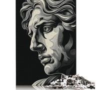 Puzzle da 1000 pezzi di Alessandro Magno per adulti, puzzle rettangolare in legno creativo, regalo di Natale per amici e familiari, 1000 pezzi (75x50 cm)