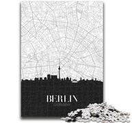 Puzzle da 1000 pezzi di Berlino per adolescenti, adatti dai 14 anni in su Divertimento in famiglia È l'ideale come regalo per tutta la famiglia 1000 pezzi (26x38cm)