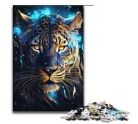 Puzzle da 1000 pezzi di carta per bambini con tigre anime interazione genitori-figli 1000 pezzi (38x26 cm)