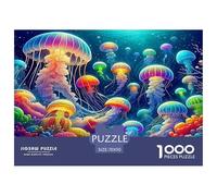 Puzzle da 1000 pezzi di carta spessa raffigurante Gesù che porta la croce, ideale per il relax degli adulti, un passatempo stimolante e un rompicapo. Dimensioni: 75x50 cm.