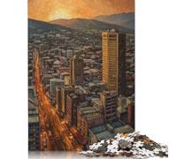 Puzzle da 1000 pezzi di Città del Capo, Sud Africa, per adulti e adolescenti, puzzle di carta, puzzle sostenibili per adulti | Giochi da 1000 pezzi (38x26 cm)