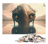 Puzzle da 1000 pezzi di creature mistiche emergenti, per adulti e puzzle in legno, giochi educativi per bambini, 1000 pezzi (75x50 cm)