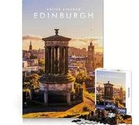 Puzzle da 1000 pezzi di Edimburgo,taglio preciso,divertimento per la mente,divertimento per rallentare il ritmo,decorazione natalizia da parete (38x52cm)