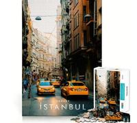 Puzzle da 1000 pezzi di Istanbul,Turchia,con taglio preciso,gioco di abilità cognitive,divertimento per il tempo libero,regalo di Natale rilassante (38x52cm)
