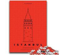 Puzzle da 1000 pezzi di Istanbul, Turchia, per adulti e adolescenti, regalo di compleanno per trascorrere il tempo libero, regali, decorazione da parete per 14+ anni (26x38cm)