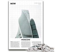 Puzzle da 1000 pezzi di Mosca per adulti, gioco per famiglie, antistress, sfida difficile, regalo per amici e parenti, 2000 pezzi (70x100cm)