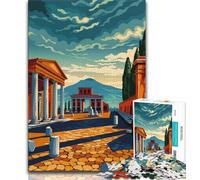 Puzzle da 1000 pezzi di Pompei per adolescenti, regalo per adolescenti, giocattolo educativo intellettuale decomprimente, fantastici regali e giocattoli 38x26cm