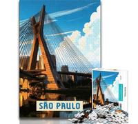 Puzzle da 1000 pezzi di San Paolo per adolescenti e adulti, giocattoli, giochi educativi, ottimi regali e giocattoli antistress, 38x26cm