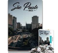 Puzzle da 1000 pezzi di San Paolo per adolescenti, regali, aiuta il cervello ad allenarsi, giocattoli avvincenti per coltivare la pazienza, ottimo regalo, 38x26cm