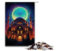 Puzzle da 1000 pezzi di Santa Sofia in Turchia puzzle per adulti gioco educativo in legno 75x50 cm