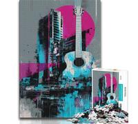 Puzzle da 1000 pezzi di scultura misteriosa per adulti antistress sfida difficile migliora l'amore tra coppie (38x26cm)