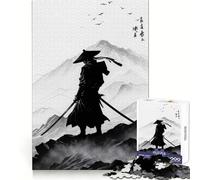 Puzzle da 1000 pezzi di Sekiro Shadows Die Twice per adolescenti, gioco di logica, calma mentale, qualità, regalo di Natale (38x26cm)