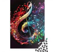 Puzzle da 1000 pezzi di sinfonia musicale per adulti, puzzle di carta, gioco educativo per bambini come regalo di Natale, 38x26 cm/1000 pezzi
