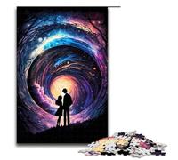 Puzzle da 1000 pezzi di storie d'amore cosmiche per adulti, giochi di puzzle in legno per famiglie, 1000 pezzi