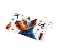 Puzzle da 1000 pezzi di strumenti e accessori per la toelettatura del cane, puzzle per bambini da 2 a 4 puzzle da 500 pezzi (1000 pezzi)