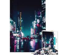 Puzzle da 1000 pezzi di Tokyo Giappone ideale per compleanno Natale decorazione murale giocattolo educativo per ragazzi dai 14 anni in su (50x75cm)