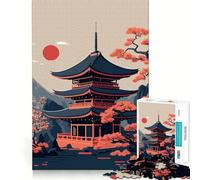 Puzzle da 1000 pezzi di Tokyo, Giappone, per adulti, gioco stimolante per la mente, gioco di gruppo, dettagli nitidi, regalo perfetto 50x75cm