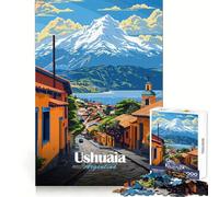 Puzzle da 1000 pezzi di Ushuaia, Argentina, per adolescenti, stimolazione mentale, divertimento e svago, taglio di alta qualità, (50x75cm)