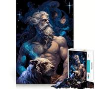 Puzzle da 1000 pezzi di Zeus e i suoi compagni per adulti,gioco di potenziamento mentale,taglio laser per un incastro perfetto,divertimento in famiglia,attività serale (38x26cm)