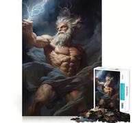 Puzzle da 1000 pezzi di Zeus,mitologia greca,per ragazzi,stimolante per le capacità cognitive,divertente,con incastro sicuro e pezzi che non si staccano,un modo coinvolgente per passare