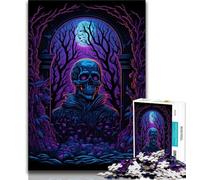 Puzzle da 1000 pezzi Die in Peace Puzzle per adulti da 1000 pezzi impegnativo e difficile con pezzi completamente interconnessi di forma casuale (26x38cm)