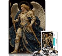 Puzzle da 1000 pezzi "Dieci cavalieri angelici medievali" per adulti e ragazzi,per ammazzare il tempo durante le vacanze Ogni pezzo è unico Gioco divertente e stimolante per tutta la famiglia