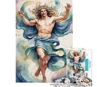 Puzzle da 1000 pezzi "Dio dell'Acqua" - Divertimento a casa con attività artistiche e decorazioni per la casa giocattoli per ragazzi dai 14 anni in su (38x52cm)