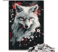 Puzzle da 1000 pezzi "Dio delle volpi" in legno, perfetto per adolescenti e collezionisti, ideale come decorazione per la casa e regalo da viaggio, 1000 pezzi(50x75cm)