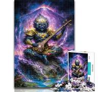 Puzzle da 1000 pezzi "Dio misterioso", puzzle da 1000 pezzi per adulti e adolescenti, interazione genitori-figli per età dai 14 anni in su, 50x75cm