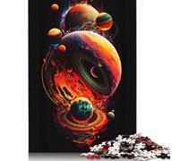Puzzle da 1000 pezzi "Dipingere lo spazio colorato", rompicapo per adulti, puzzle per bambini adulti, 1000 pezzi (75x50 cm)