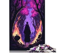 Puzzle da 1000 pezzi "Dipingi la vita nella foresta" per adulti | | Puzzle divertenti per adulti, regali, giochi intellettuali, 1000 pezzi (75x50 cm)