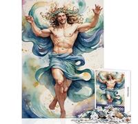 Puzzle da 1000 pezzi dipinto del Dio dell'acqua giocattoli antistress regali per donne e uomini gioco rompicapo collezione di artisti belle arti dimensioni 38x52cm