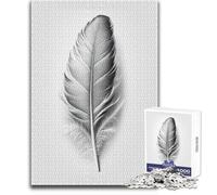 Puzzle da 1000 pezzi, disegno, giocattoli di piume, giochi educativi, analisi e logica, regali di Babbo Natale segreto, dimensioni 50x75cm