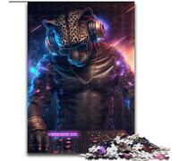 Puzzle da 1000 pezzi DJ Chita in legno, perfetto per decorare la casa o l'ufficio, ideale come regalo di Natale 50x75cm, decorazione artistica fai da te, perfetto regalo di compleanno